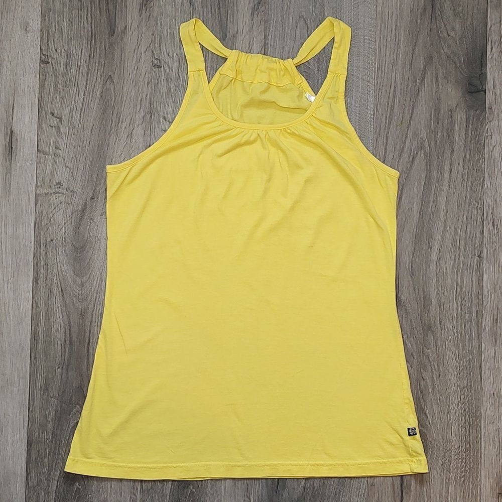 FREE With Purchase - La Vie En Rose‎ Aqua 100% Cotton Size Medium Yellow Top